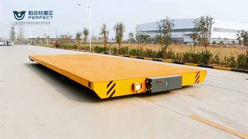 Motorized Die Cart With Flat Deck 6 Tons